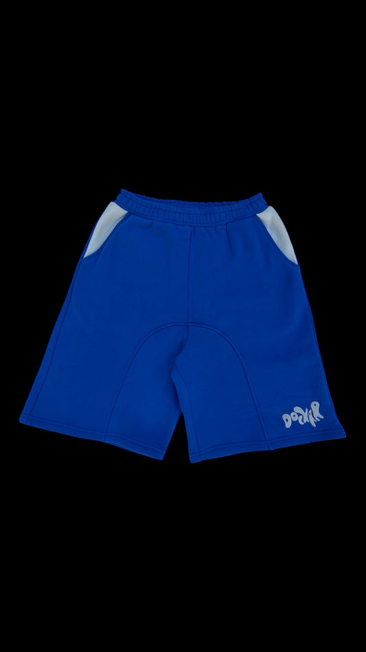 Short navy blue